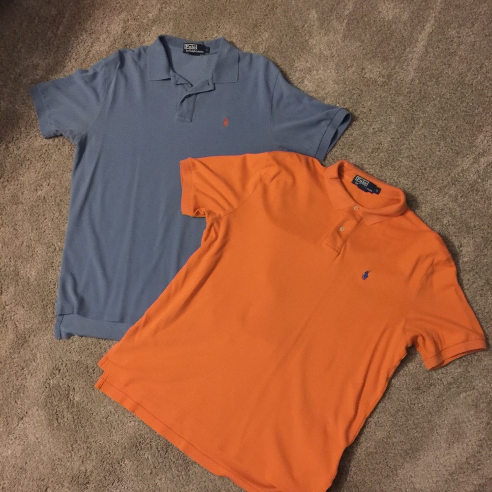2 Men’s Polo Shirts